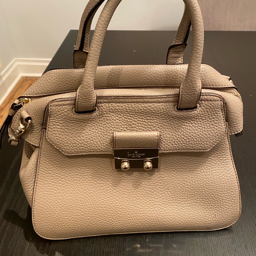 Taupe Kate Spade Handbag
